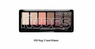 CATRICE SAND NUDES EYESHADOW PALETTE PALETA 6 FARDURI