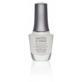 Lac de unghii top coat "MATTES A WRAP" (efect mat) 15 ml (.5 oz)