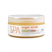 BCL SPA Mandarin + Mango Sugar Scrub cu ingrediente certificate organic 230 g (8 oz)