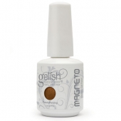 Gel Soak Off  Magnetic GELISH  Magneto Don'T Be So Particular- Gold 9 ml (.3 oz)