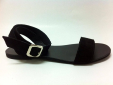 Sandale de dama din piele Black Velvet