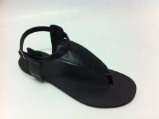 Sandale de dama din piele Black Leather