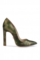 Pantofi Mihai Albu din piele texturata Green