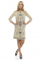 Rochie dama cu imprimeu geometric RO124