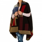 PONCHO DAMA MULTICOLOR