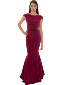 Rochie Cello - burgundy