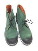 Ghete dama din piele Green Vintage Aida