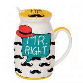 Cana haioasa in cutie cadou - Mr Right Mug