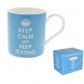 Cana portelan - Keep Calm & Carry On Texting