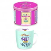 Cana portelan - Live Simply Smile Often Love Much Mug