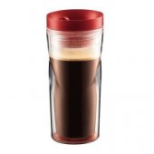 Cana voiaj - Bodum Travel Mug Red 350 ml