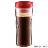 Cana voiaj - Bodum Travel Mug Red 450 ml