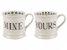 Set 2 cani - Mine And Yours Tankards