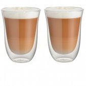 Set 2 pahare cu perete dublu - Jacky Double Wall Cappuccino Cups 190 ml