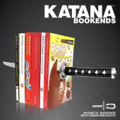 Suport raft carti (set 2 buc) - Katana Samurai Sword Magnetic Bookends