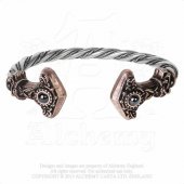 Bratara vikinga Capete cu Ciocanul lui Thor
