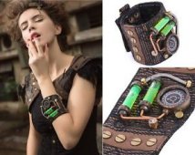 Bratara steampunk Busola