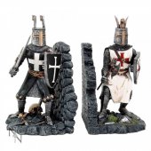 Suport lateral de cărți medieval - book end- Duelul