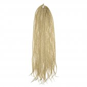 Extensii box braids culoarea blond deschis