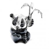 Miniatura din argint - Urs Panda