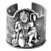 Bratara din argint cu zeitate indiana