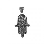 Pandantiv din argint Hamsa