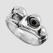 Inel din argint - Broscuță
