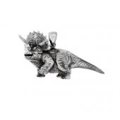 Pandantiv din argint Dinozaur Triceratops