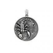 Pandantiv din argint Scorpion