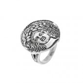 Inel din argint - Moneda Katane Tetradrachm