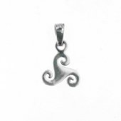 Pandantiv din argint - Simbolul Triskelion