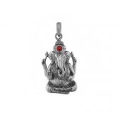 Pandantiv din argint Ganesha