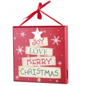 Decoratiune LOVE Merry Christmas