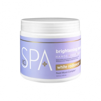 BCL SPA White Radiance Brightening Mask cu ingrediente certificate organic 470 ml (16 oz)