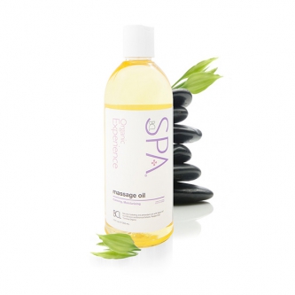 BCL SPA Lavender + Mint Massage Oil cu ingrediente certificate organic 90 ml (3 oz)