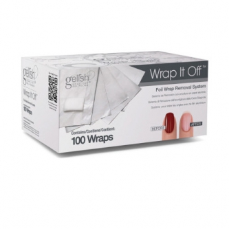 GELISH Wrap It Off - Foil Removal Kit 100 buc. Foils