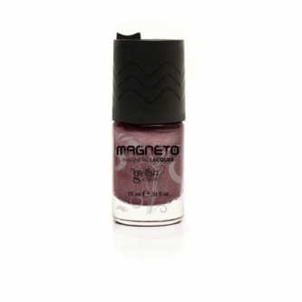 GELISH Magnetic Drawn Together- Brown - Magneto Wave Design 10 ml (.33 oz)