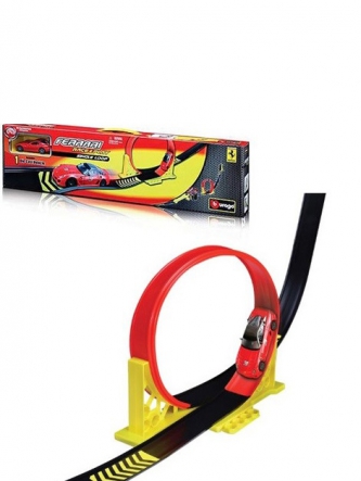 Pista Ferrari Single Loop Race and Play Bburago