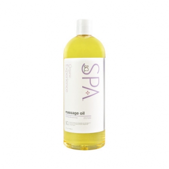 BCL SPA Lavender + Mint Massage Oil cu ingrediente certificate organic 1000 ml (34 oz)