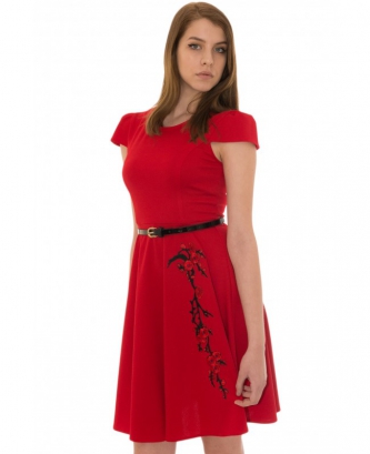 Rochie Barbara - rosu