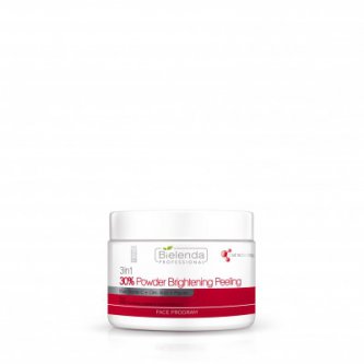 Pudră peeling cu efect de strălucire a tenului 3 în 1 concentrație 30%