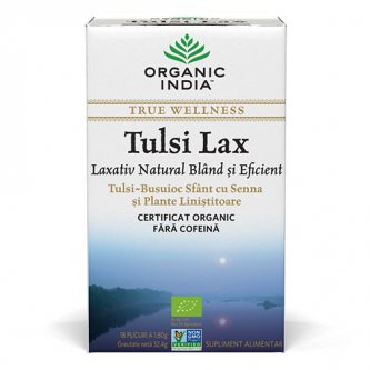 Ceai Tulsi Lax (Busuioc Sfant) | Laxativ Natural Bland si Eficient
