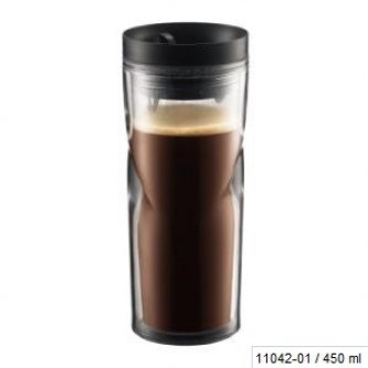 Cana voiaj - Bodum Travel Mug Black 450 ml