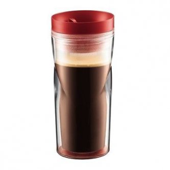 Cana voiaj - Bodum Travel Mug Red 350 ml