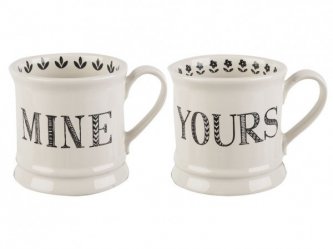 Set 2 cani - Mine And Yours Tankards