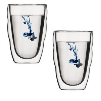 Pahar cu perete dublu (set 2 buc) - Pilatus Double Wall Glass 350 ml