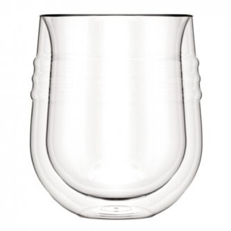 Pahar cu perete dublu (set 2 buc) - Skal Double Wall Glass Red Wine 350 ml