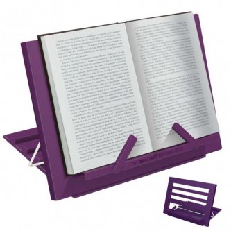 Suport carte - The Brilliant Reading Rest - Aubergine