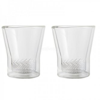 Set 2 pahare cu perete dublu - Randwyck Double Wall Glasses 200ml