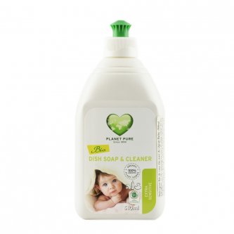 Detergent bio de vase din nuci de sapun pentru bebelusi PLANET PURE